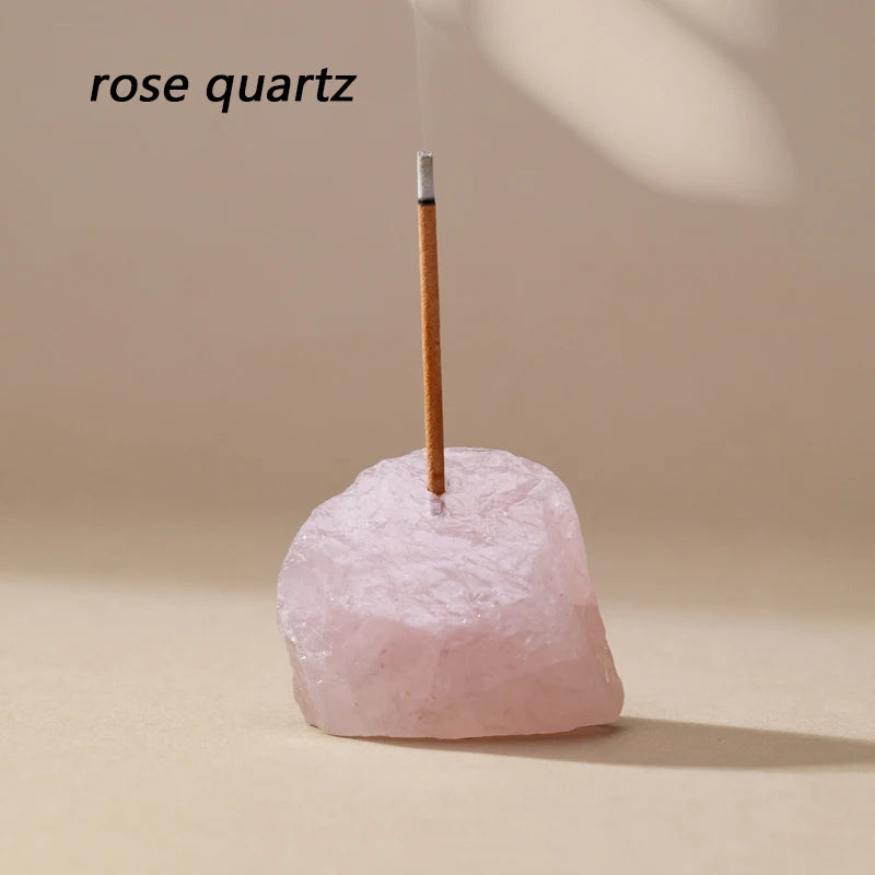 Raw Stone Incense Holder